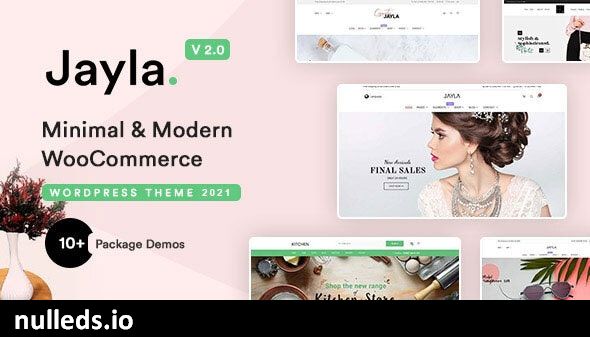 Jayla - Minimal & Modern Multi-Concept WooCommerce Theme