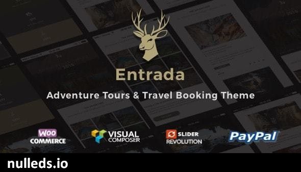 Entrada Tour Travel Booking WordPress Theme