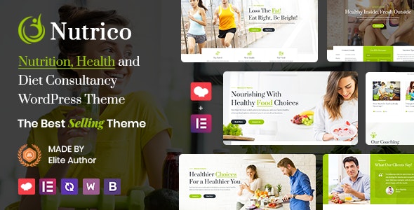 Nutrico - Nutrition Health Services WordPress Theme