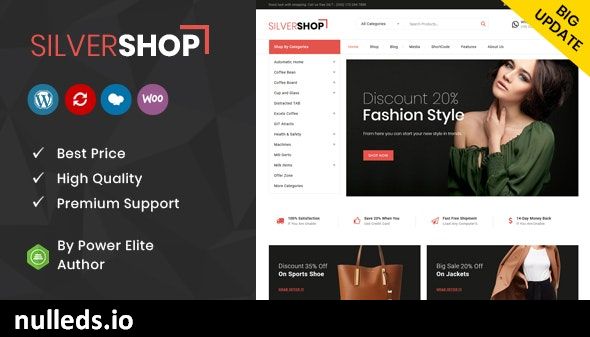 Silver Shop - Multipurpose WooCommerce Theme