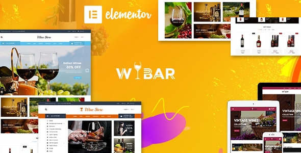 Wibar | Wine and Vineyard WooCommerce WordPress Theme