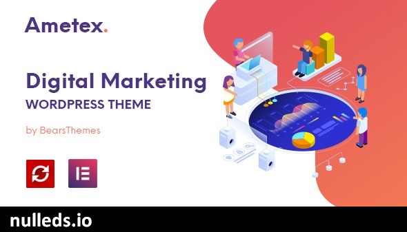 Ametex - Digital Marketing and SEO WordPress Themes