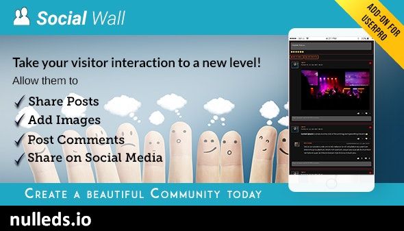 Social Wall Addon for UserPro