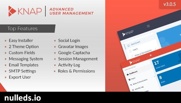 Knap - Advanced PHP Login and User Management