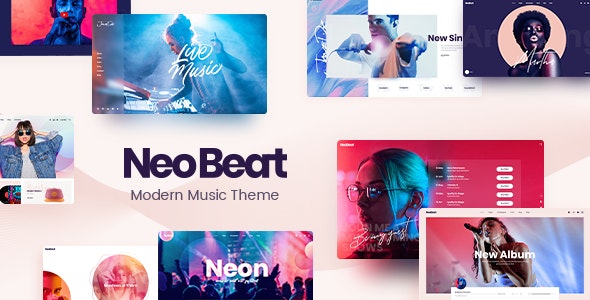 (Nulled) NeoBeat - Music WordPress Theme