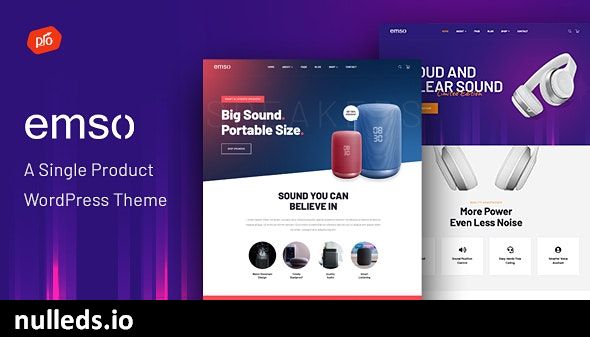 Emso - A Single Product Theme