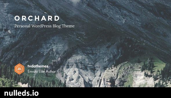 Orchard - Personal WordPress Blog Theme