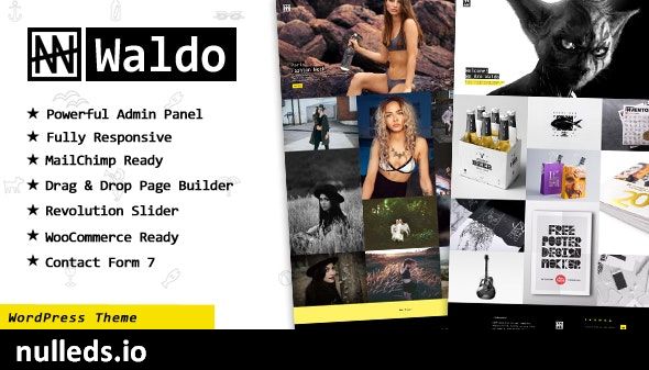 Waldo - Creative Portfolio  WordPress Theme