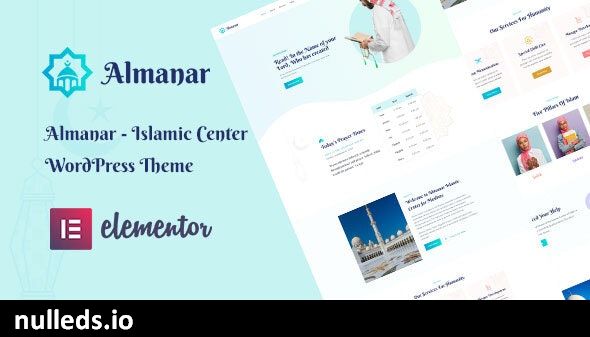 Almanar - Islamic Center WordPress Theme