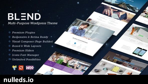 Blend - Multi-Purpose Responsive WordPress Theme