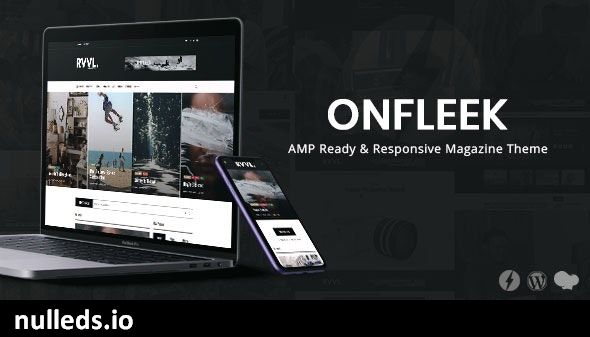 Onfleek - AMP Ready and Responsive Magazine Theme