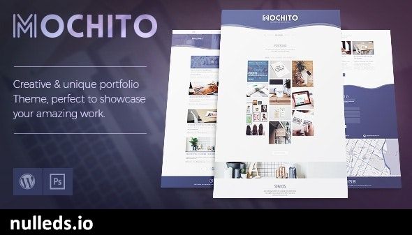 Mochito - One-Page Portfolio Ajax WordPress Theme