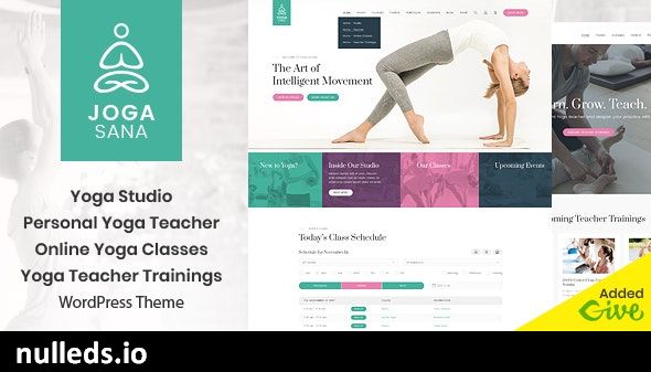 v2.9 Jogasana - Yoga Oriented WordPress Theme