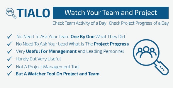 Tealo - Team Activity Watcher