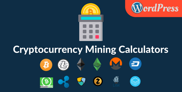 Cryptocurrency Mining Calculators For WordPress