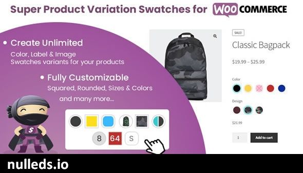 (Nulled) Super Product Variation Swatches for WooCommerce