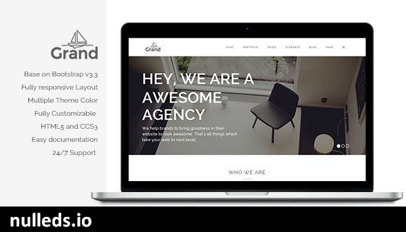 Grand - Creative Responsive Multipurpose Theme