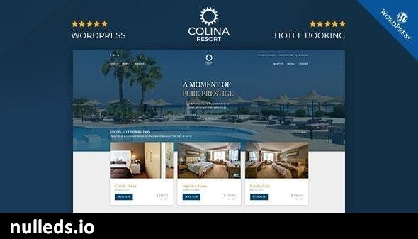 Colina : Resort and Hotel WordPress Theme