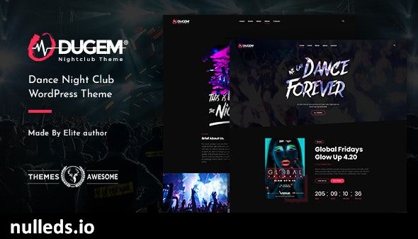 Dugem | Dance Night Club WordPress Theme