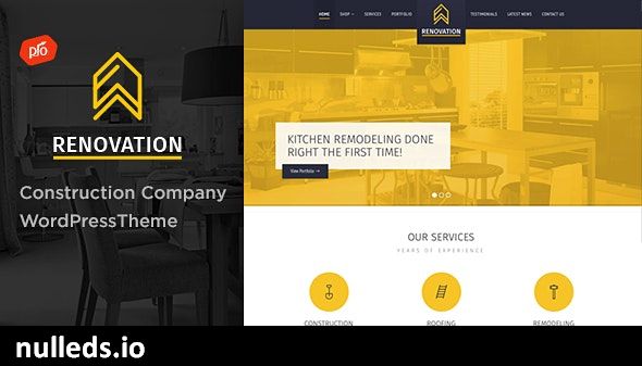 Renovation - Construction Company Theme