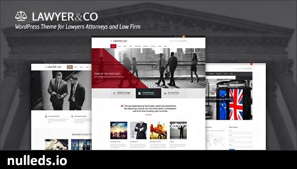 Lawyer&Co | WordPress Theme for Attorneys and Legal Firms