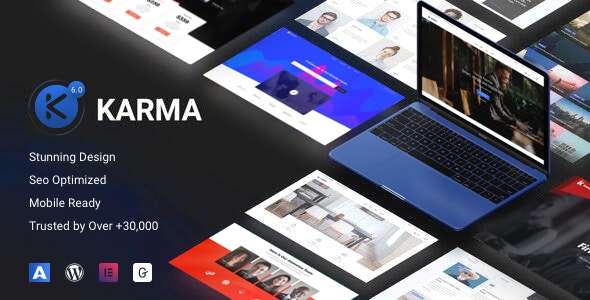 Karma - Elementor Landing Page Business