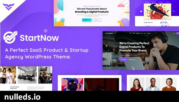 StartNow - Product & Agency WordPress Theme