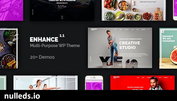 Enhance - Multi-Purpose Onepage Multipage Theme