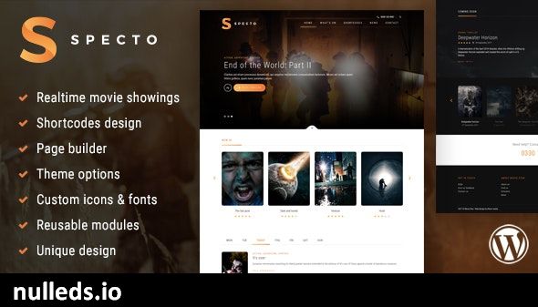 Specto - Cinema WordPress Theme