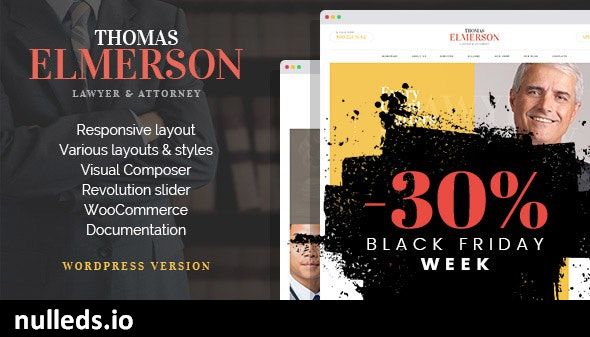 Thomas | Lawyer & Attorney WordPress Theme
