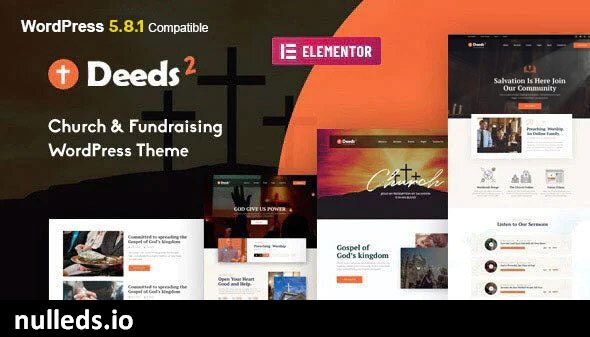 Deeds2 - Religion and Church WordPress Theme 2021