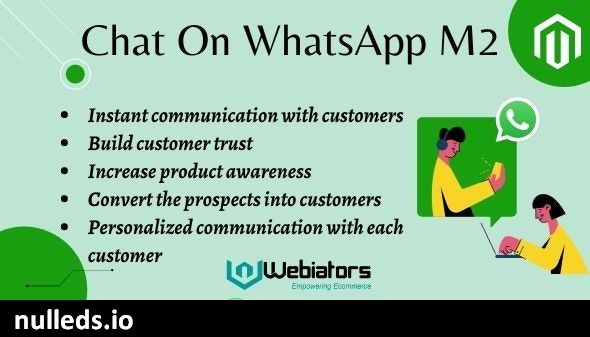 Magento 2 Whatsapp Live chat By Webiators