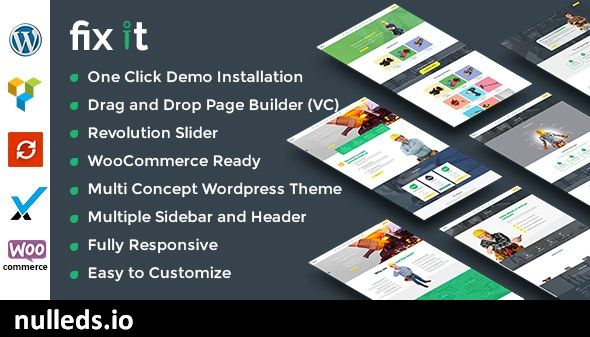 Fixit - Construction WordPress Theme