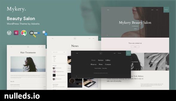 Mykery - Beauty Salon WordPress Theme