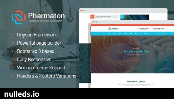 Pharmaton - Medical and Pharmacy WordPress Theme