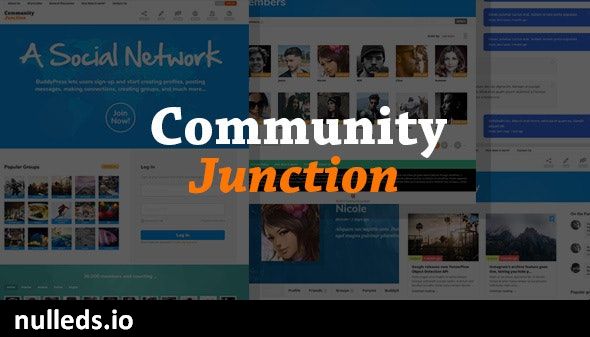 CommunityJunction - BuddyPress Membership Theme