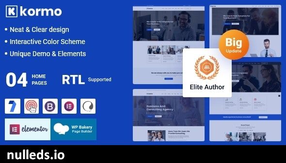 Kormo – Consulting Business WordPress Theme