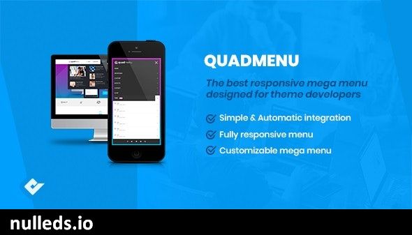 QuadMenu - Themes Developer Mega Menu