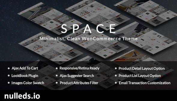 Space - Minimalist, Clean WooCommerce Theme