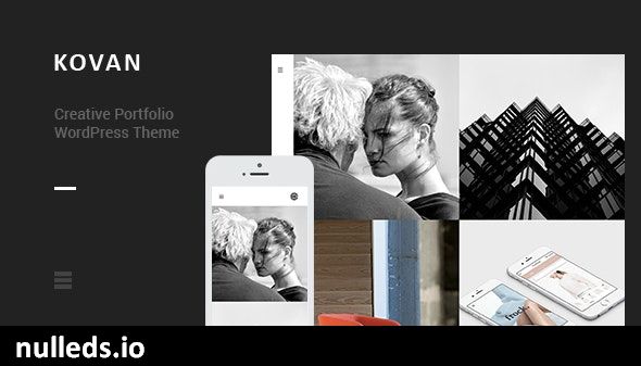 Kovan - Creative Portfolio WordPress Theme