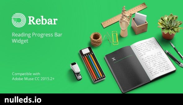 ReBar - Reading Progress Bar Widget for Adobe Muse