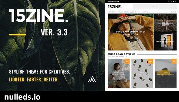 15Zine - HD Magazine / Newspaper WordPress Theme