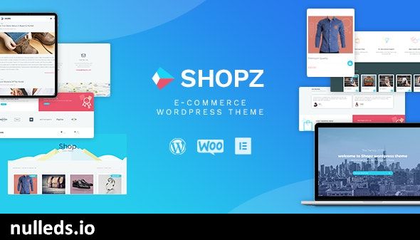 Shopz - eCommerce WordPress Theme