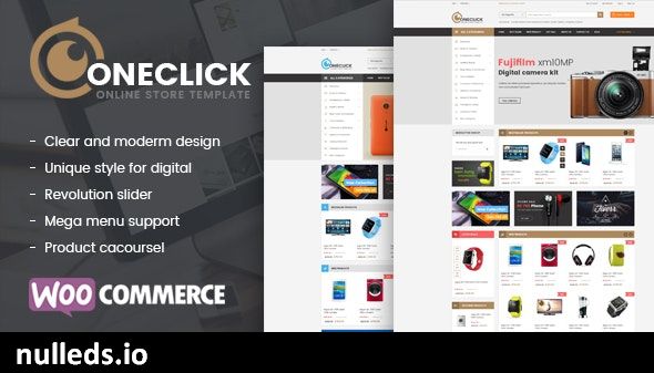 Oneclick - Multi-Purpose WooCommerce Responsive Digital Theme