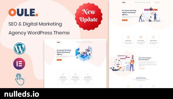 Oule – Digital Marketing Agency WordPress Theme