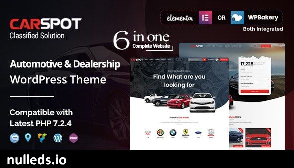 CarSpot – Dealership Wordpress Classified Theme