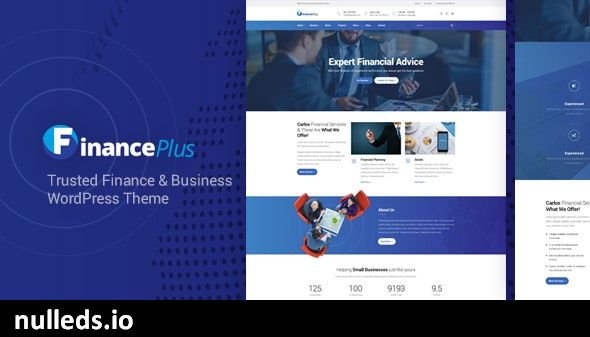 FinancePlus - Consulting Business WordPress Theme