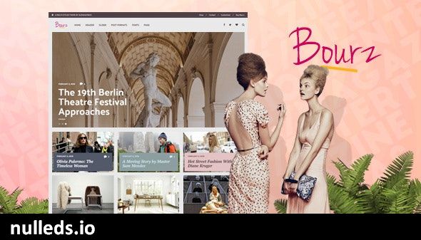 Bourz: Life, Entertainment & Fashion Blog Theme