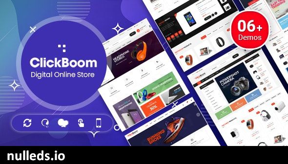 ClickBoom - Digital Store WooCommerce WordPress Theme (6+ Homepage Designs)