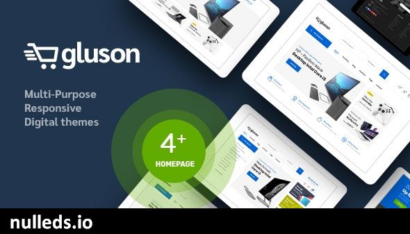 Gluson - Digital Theme for WooCommerce WordPress